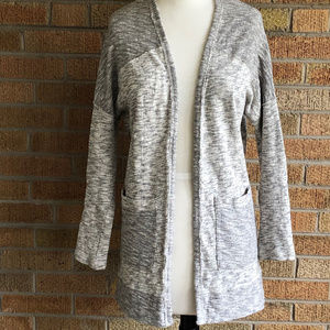 Anama Two-Tone Grey Cardigan, Sz S